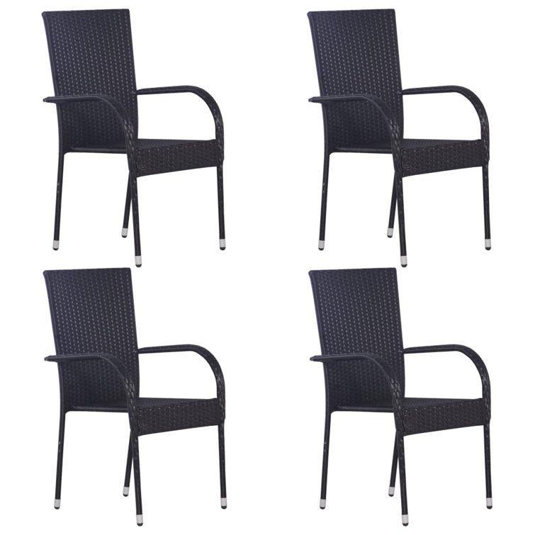 Mistana Alixton Stacking Garden Chair & Reviews Wayfair.co.uk